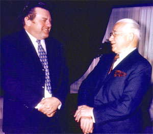Franz Josef Strau� and Herbert W. Armstrong